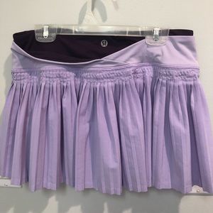 Lululemon purple pleated skirt (size 4)